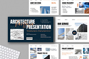 Modern Architecture Portfolio, a Presentation Template by Mighty-Slide (Thumbnail 1 of 4)