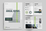 Annual Report Book Template, a Brochure Template by Templeste (Thumbnail 4 of 7)
