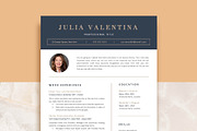 Clean Professional Resume Template, a Resume Template by VictoriousVita (Thumbnail 1 of 8)