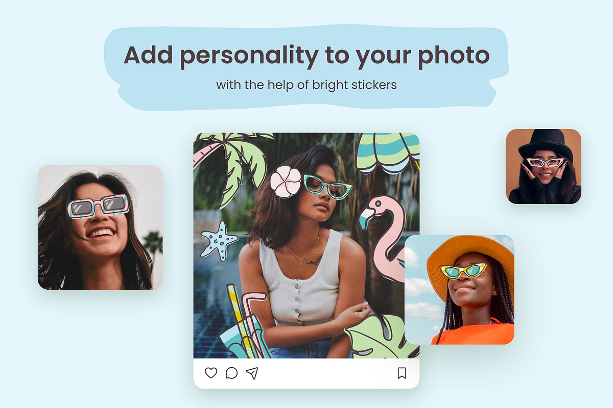 Sunglasses Vector Summer Pack, an Illustration by Castula