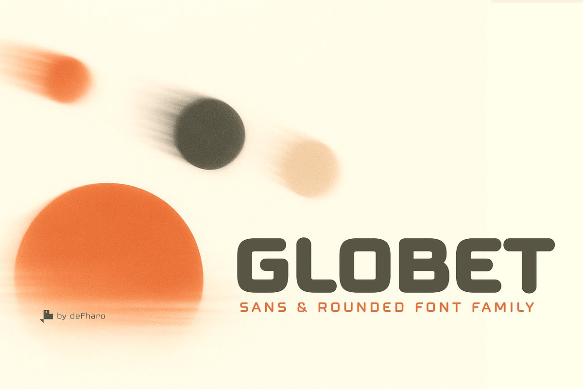 Globet Round, a Sans Serif Font by deFharo (Photo 1 of 12)