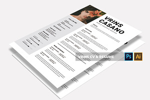 Vrins CV & Resume