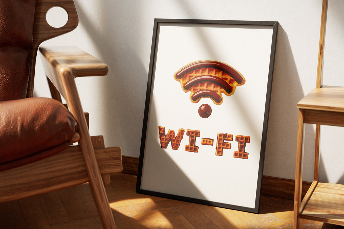 Waffle Drip Font, a Sans Serif Font by Handmadefont (Photo 13 of 14)