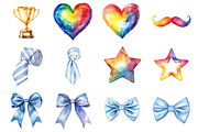 Retro Father's Day PNG Clipart, a Seasonal Illustration by CitraGraphics (Thumbnail 3 of 6)