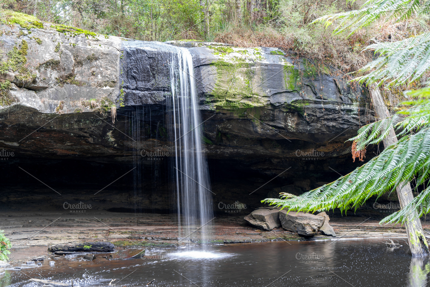 Kalimna Falls along Cumberland River trek, Great Ocean Road, Aus, a Nature Photo by GoodGoods