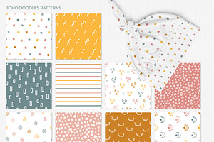 Boho Doodle Patterns