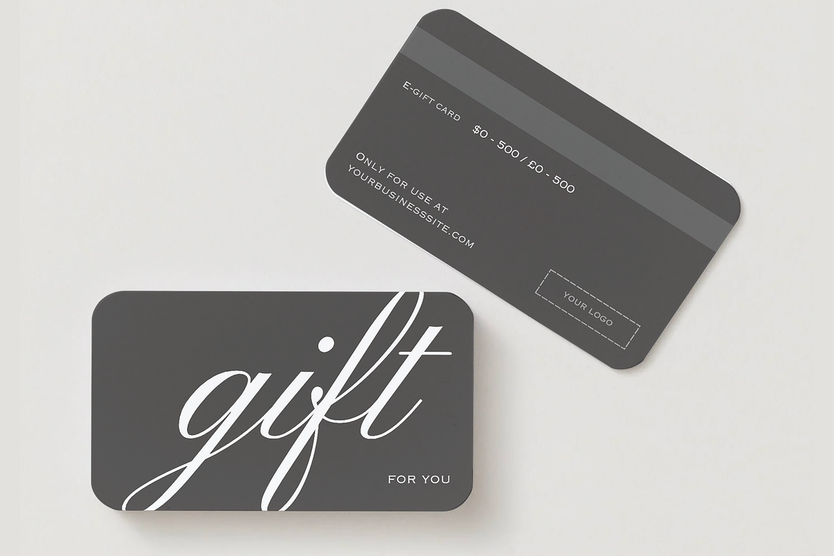 Digital Gift Card Template Canva, a Marketing Template by LePosey Studio (Photo 3 of 6)
