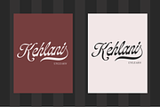 Soulmate Palms | Vintage Script, a Script Font by Jolicia Type (Thumbnail 7 of 12)