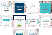 Canva Templates for Instagram, a Social Media Template by Gorgeous Graphics (Thumbnail 2 of 2)