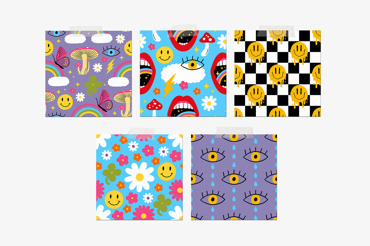 RETRO VIBES Graphics Bundle, a Person Illustration by Katerina Osa (Photo 19 of 23)