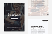 Fitness Modern Ebook Template, a Magazine Template by Providence Studio (Thumbnail 4 of 6)