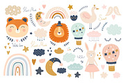 AUTUMN ABSTRACT BUNDLE, an Animal Illustration by MoleskoStudio (Thumbnail 4 of 9)