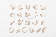 Beige and White Watercolour Clip Art, a Decorative Illustration by Pixafied (Thumbnail 4 of 4)