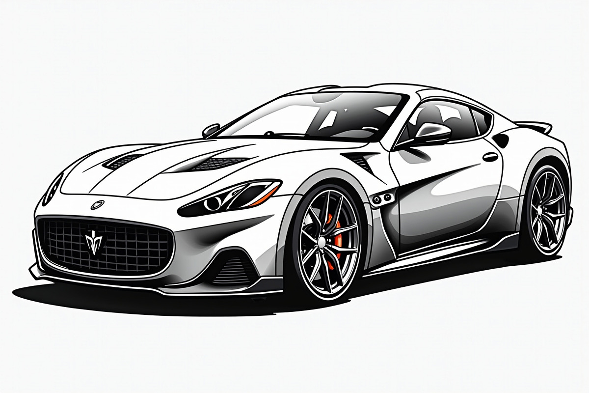 Luxury Car Clipart Vector Bundle, an Illustration by Creativeshirt (Photo 4 of 9)