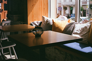 Stock photo: Cosy restaurant