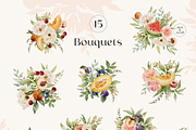 FRUITY SUMMER watercolor floral set, a Seasonal Illustration by Yuliia Lashevska (Thumbnail 3 of 13)