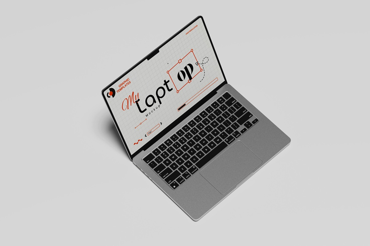High Quality Laptop Mockup, a Mac Mockup by Ataku Design (Photo 8 of 11)