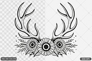 Sunflower Frame SVG PNG Bundle, an Illustration by Actual Pixel (Thumbnail 14 of 23)