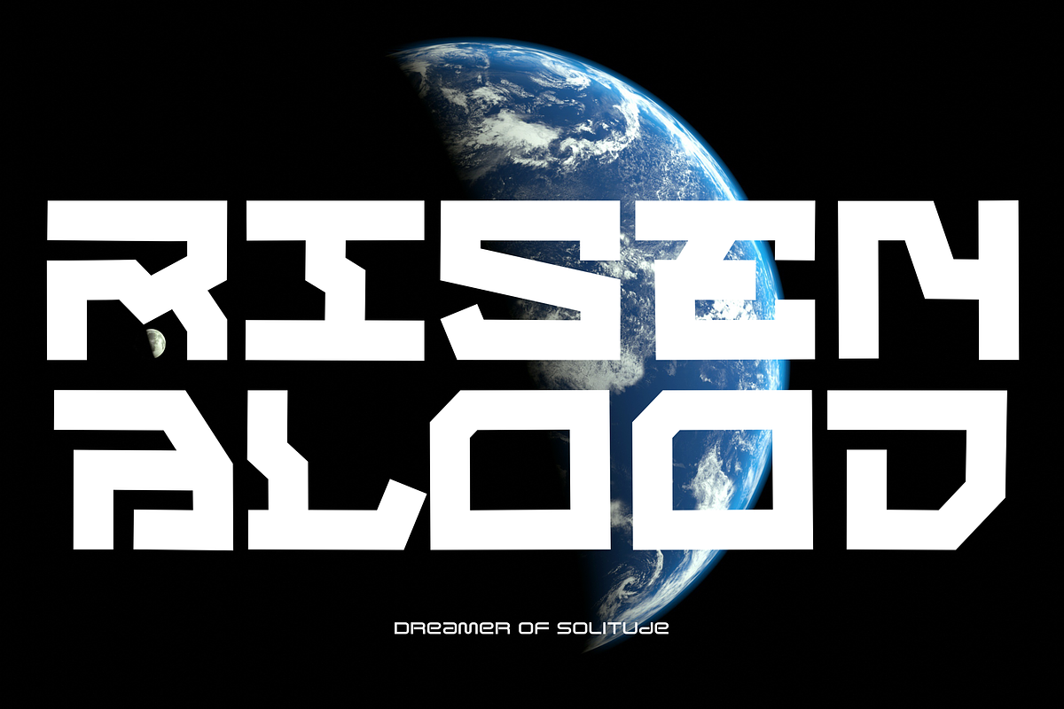 Echo Blitz – Futuristic Style, a Sans Serif Font by Dm Studio (Photo 2 of 10)