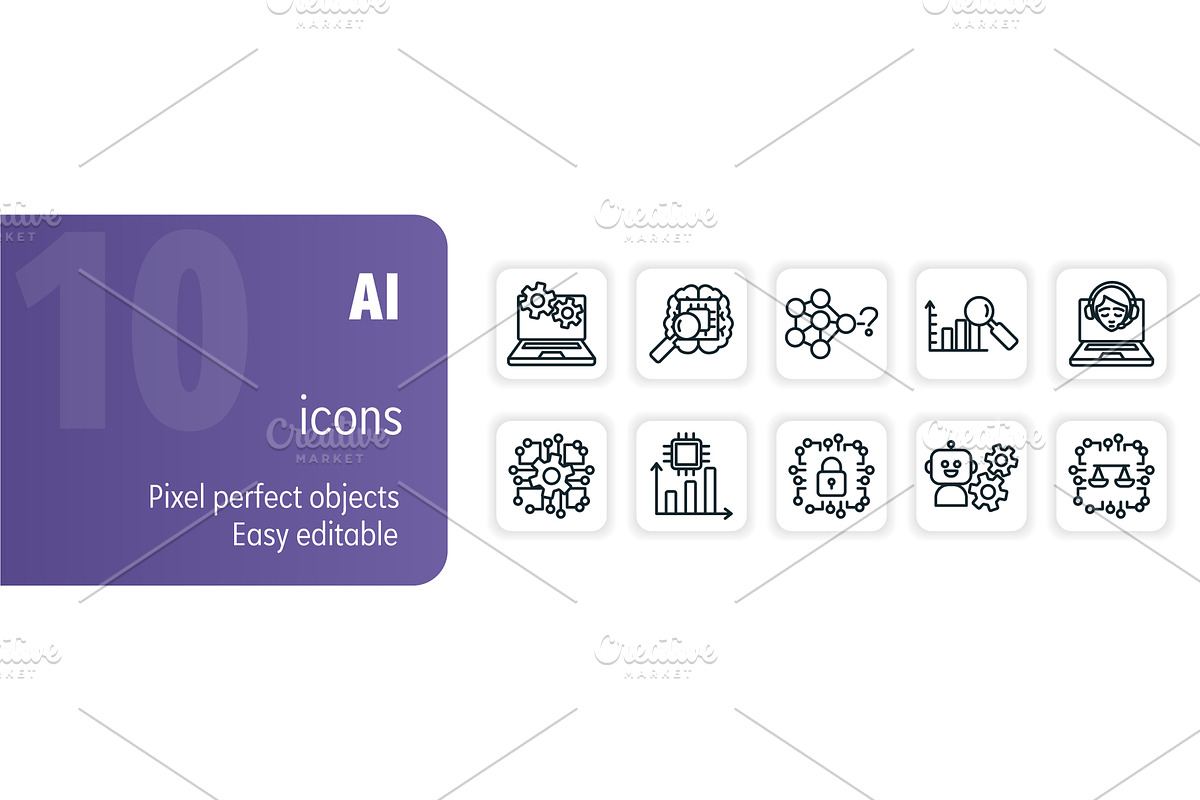 Artificial intelligence editable, a Technology Illustration by Aimagenarium@gmail.com