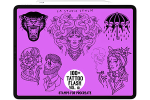 Tattoo Flash Vol. 10 - Stamp Set