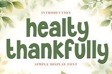 Healty Thankfully