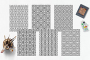 Patterns for coloring PDF,JPG vol-09, a Brochure Template by dnapslvsk (Thumbnail 5 of 6)