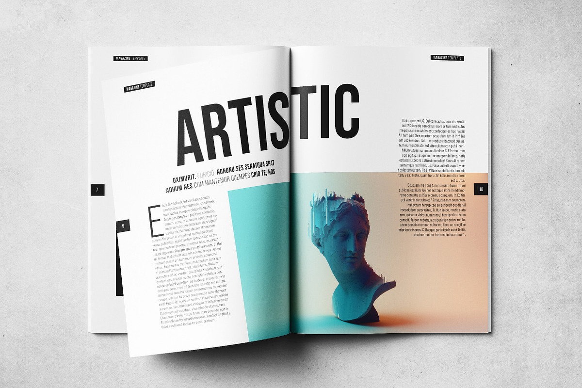 Creative Magazine Layout