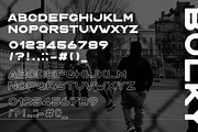 BULKY. Display typeface, 2 styles., a Sans Serif Font by lisa_kalev (Thumbnail 5 of 7)
