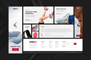 Sportswear E-Commerce Website Design, an UI Kit Template by peterdraw (Thumbnail 3 of 9)