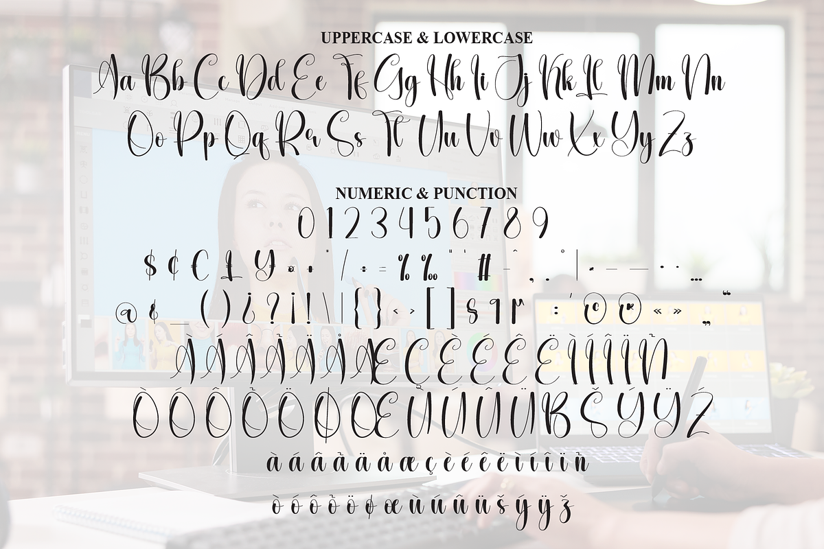Grading | Script Font, a Handwritten Font by Scratchones (Photo 7 of 9)