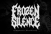 Sinner | Black Metal Font, a Symbol Font by Masyafi Studio (Thumbnail 7 of 8)