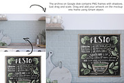 Interior Mockup, Italian Kitchen, a Product Mockup by Designed By Gorovaya (Thumbnail 8 of 8)
