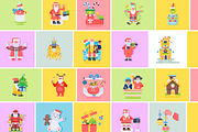 Animated Christmas Characters, a Duotone Icon by Prosymbols (Thumbnail 6 of 11)