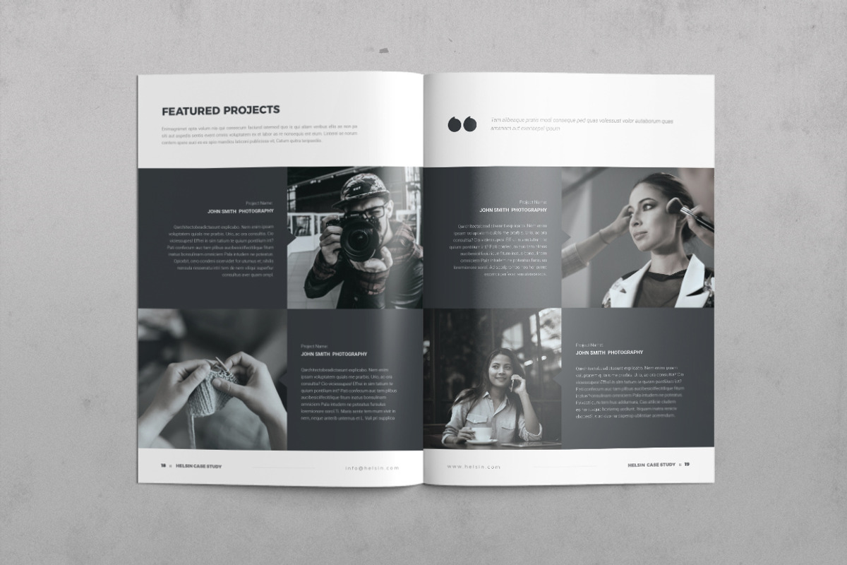 Case Study, a Brochure Template by DesignJanala (Photo 10 of 11)