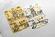 Chinese new year 2016 Monkey, an Illustration by www.lemongraphic.design (Thumbnail 5 of 5)