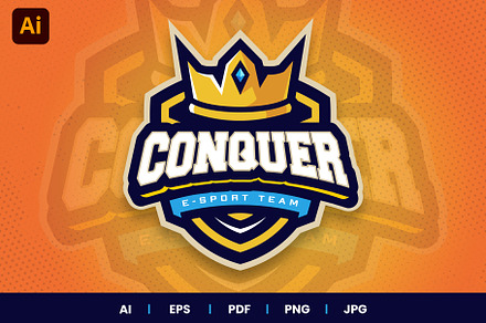 E-sports Gaming Logo Template
