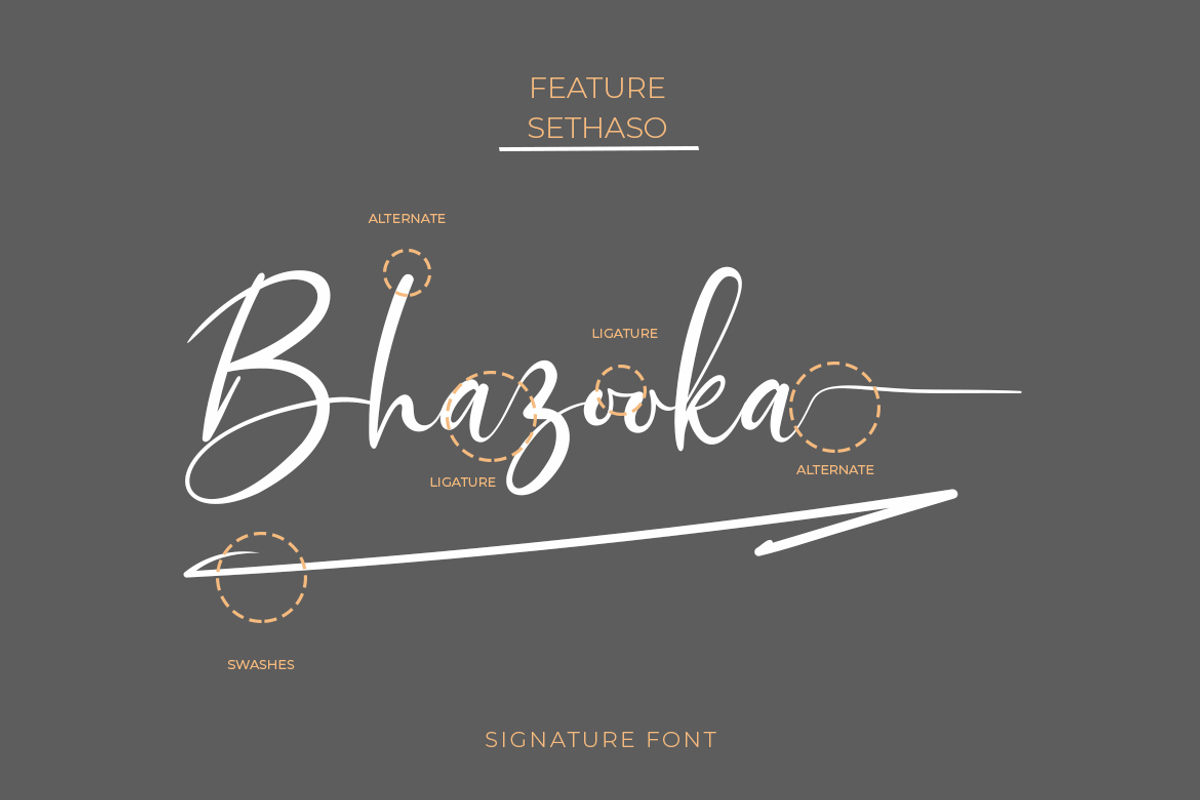 Sethasso, a Script Font by twinstd (Photo 7 of 11)