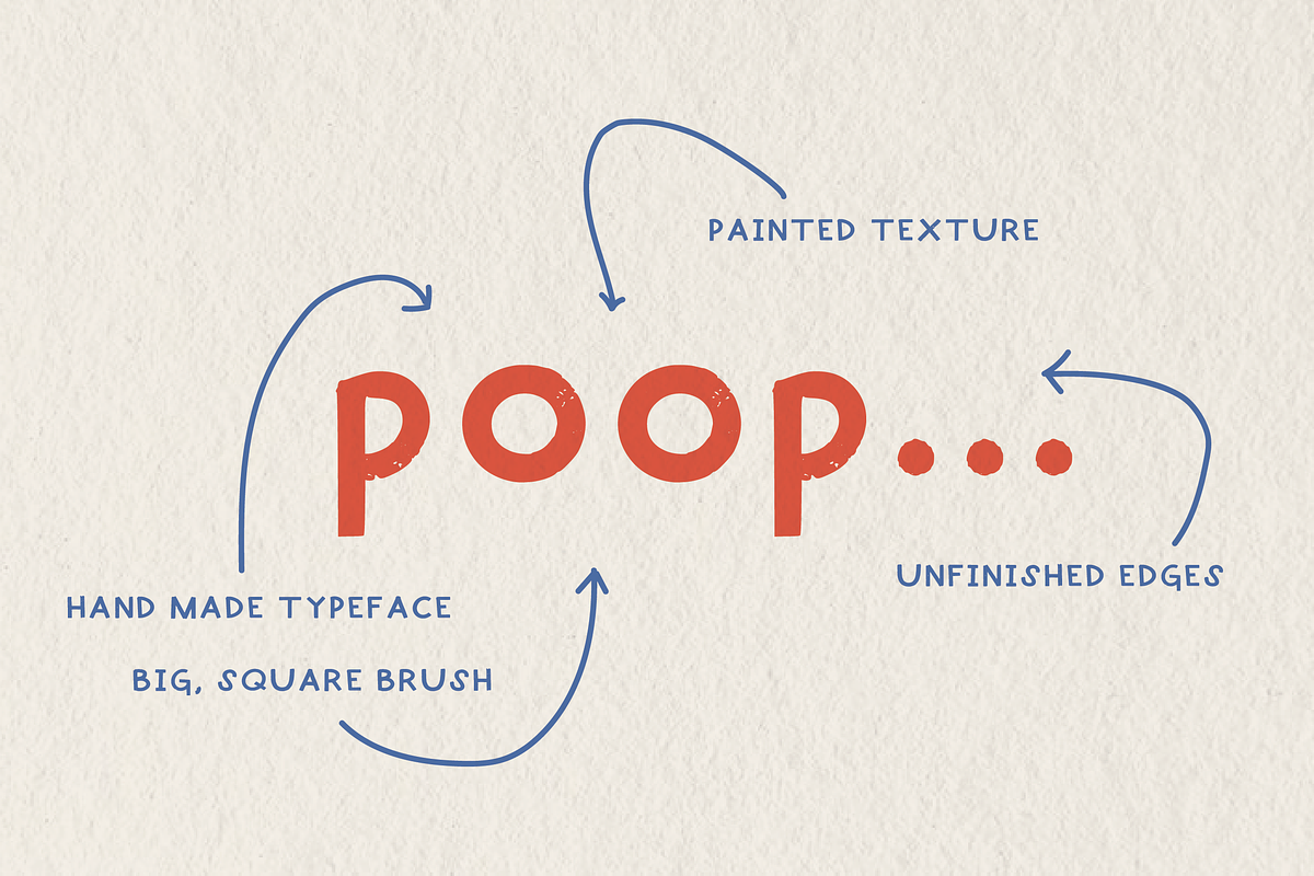 Paint Can (a hand painted font), a Handwritten Font by Jannasuedesign (Photo 6 of 10)
