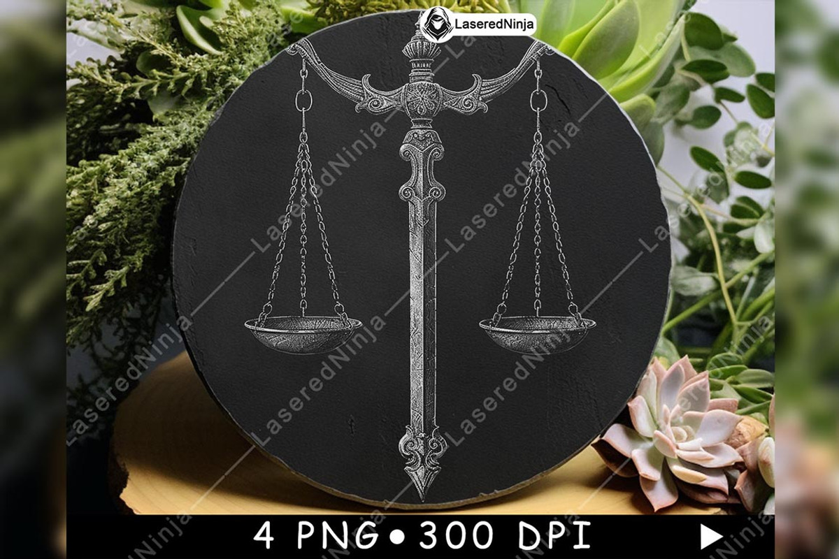 Justice Scale Sword Balance, a Background Graphic by LaseredNinja (Photo 5 of 7)