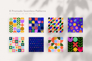 500 Geometric Shapes & Patterns