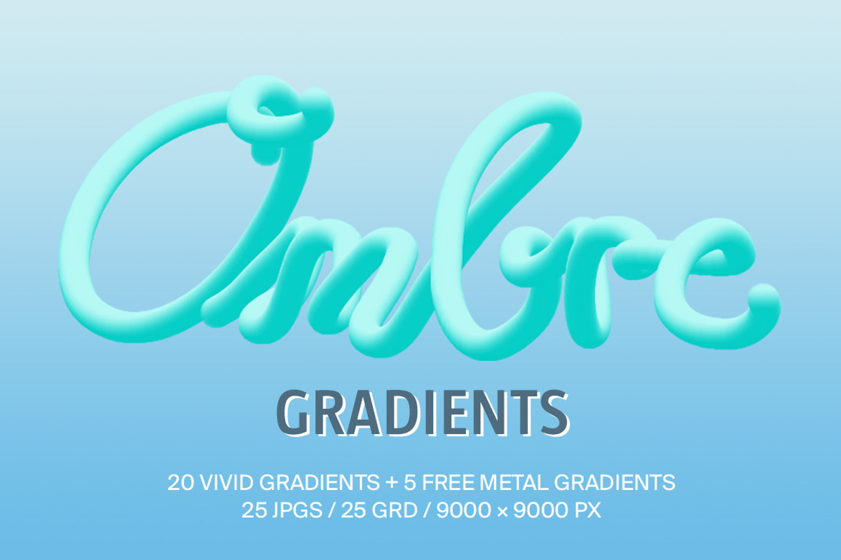 Ombre Gradients, a Gradient Add-On by BÉZIER SQUAD (Photo 1 of 6)