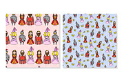 Fairytale set, a Pattern Graphic by merion_merion (Thumbnail 4 of 6)