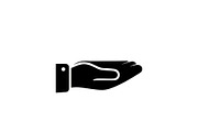 Hand Gesture Vector Icon Bundle, an Illustration by jahid234 (Thumbnail 49 of 52)