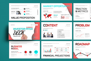 Investor Pitch Deck Presentation, a Presentation Template by MightyDesign