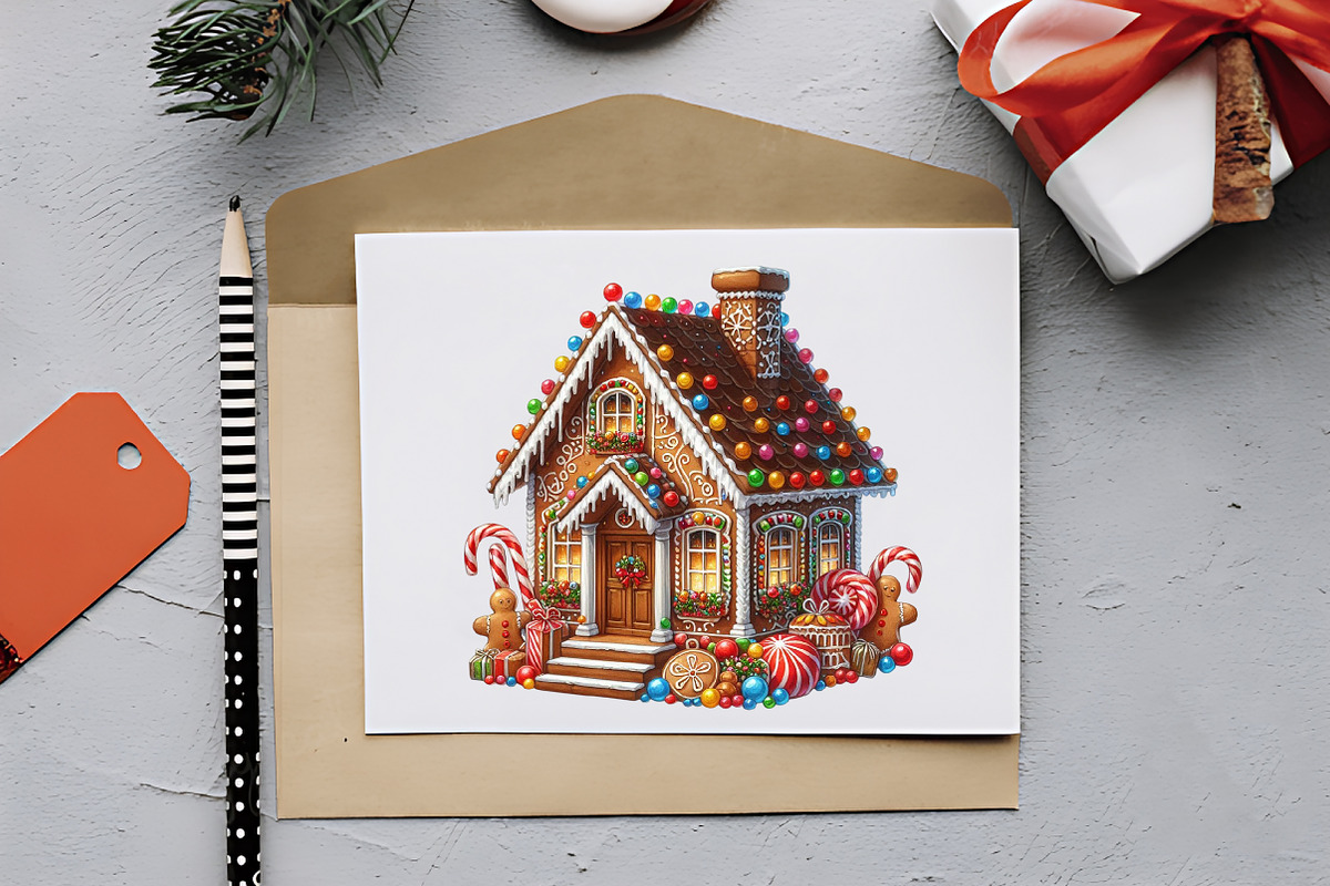 Christmas Candy Canes & Sweets Clipa, an Illustration by RobertsArt (Photo 7 of 7)