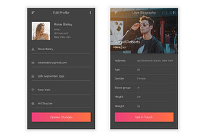 Dating & Networking Figma App