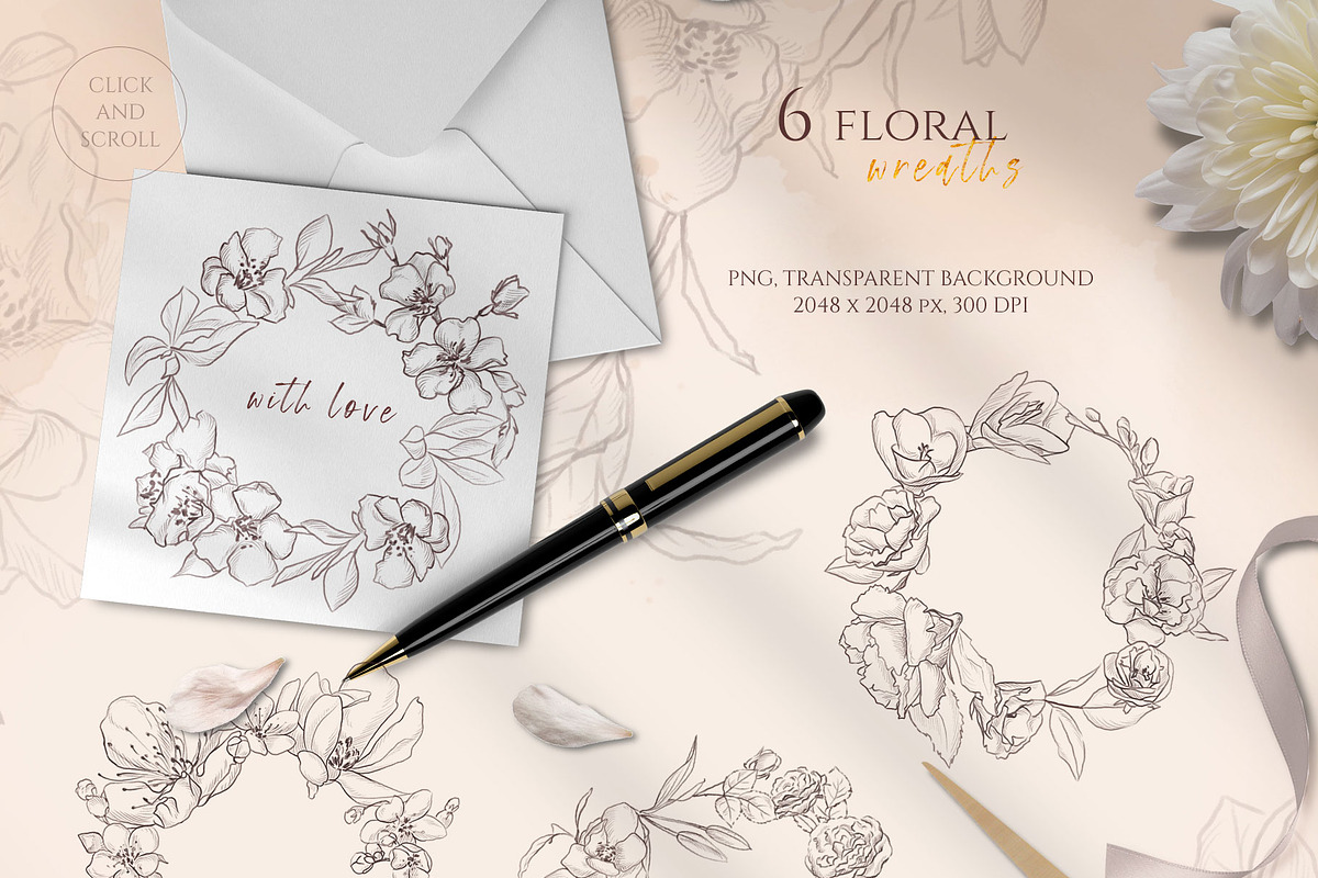 FANTASTIC FLORAL GARDEN collection, a Texture Illustration by Yuliia Lashevska (Photo 4 of 8)