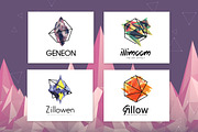 Futuristic & Geometric Logos Bundle, a Branding & Logo Template by AN Productions (Thumbnail 46 of 47)