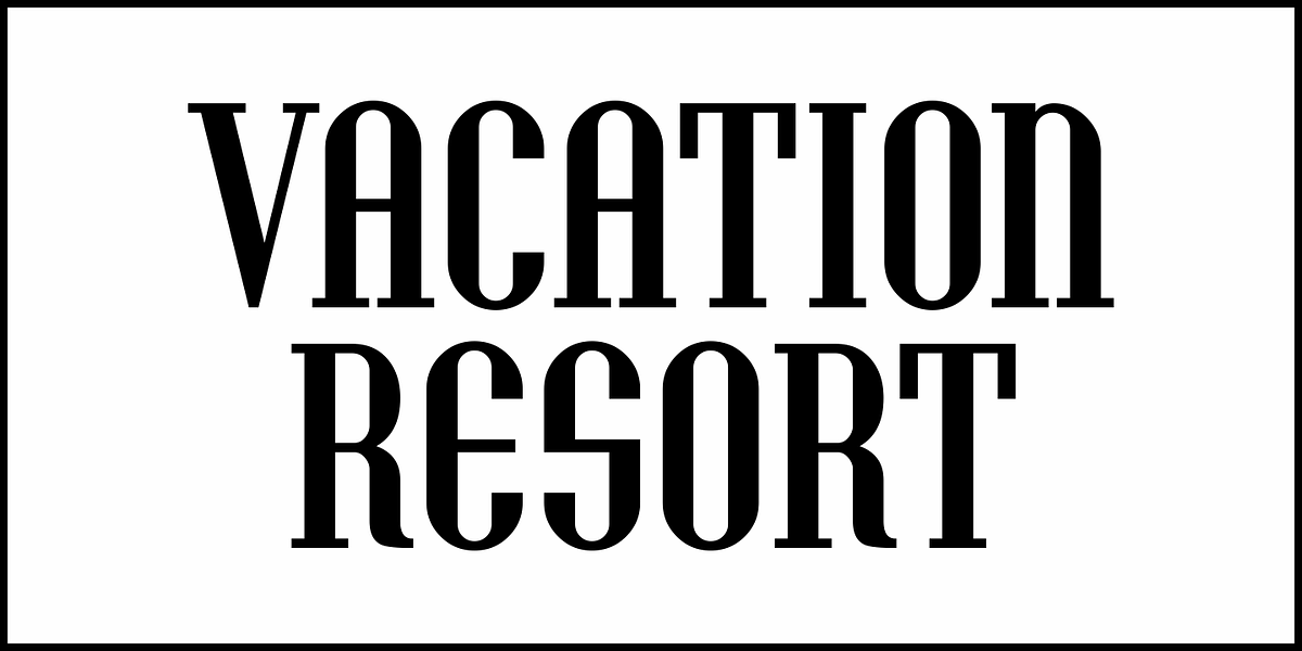 Vacation Resort JNL, a Serif Font by Jeff Levine Fonts (Photo 2 of 5)